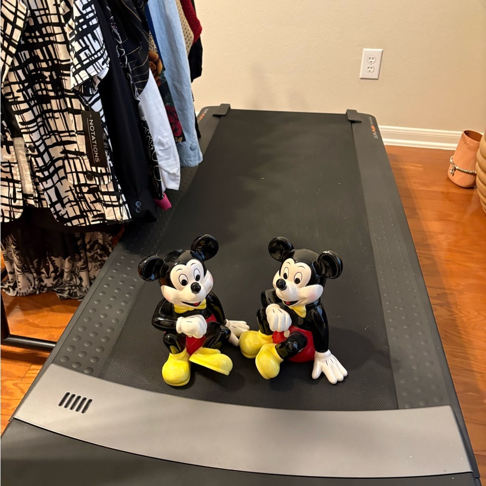 Mickey Mouse Figurines with Red and Yellow Accents
